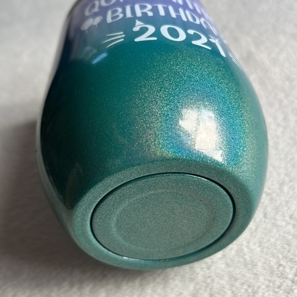 Cheers to a Glittering Quarantine Birthday: 2021‎ Insulated Wine Tumbler Mermaid - Picture 3 of 4
